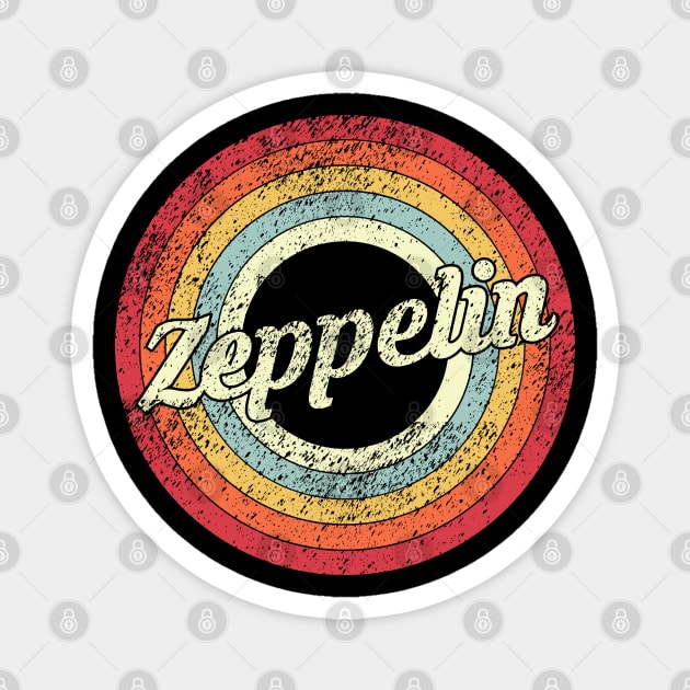 Zeppelin Vintage Magnet by Saamdibilquraniart