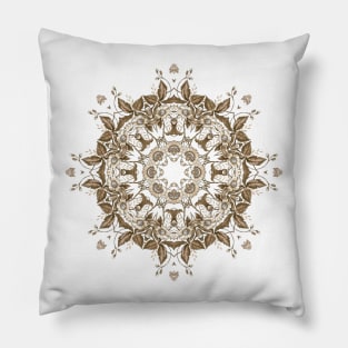 Colorful Decorative Flower Art ,Spring lovely pattern Pillow