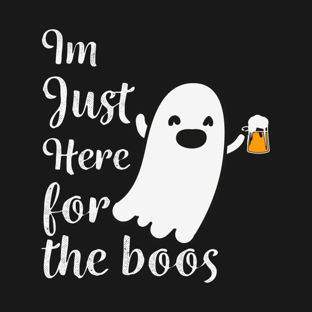 I'm Just Here For The Boo's Human  | Trick or treat | Halloween gift | Spooky season gifts | Halloween Decor gifts | Funny Halloween Trick or treat | Horror Ghost Funny gift by johnii1422