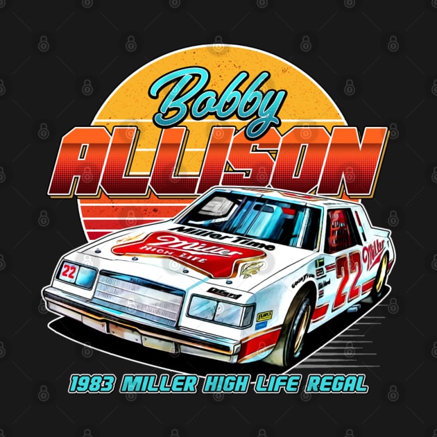 Bobby Allison 1983 Retro by stevenmsparks