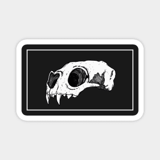 Cute Cat Skull Magnet