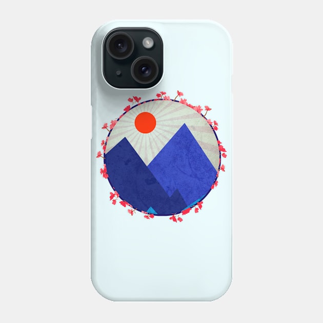 Blossoms of the Mountain Phone Case by heartlessart_