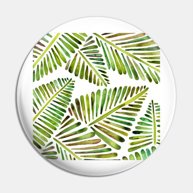 Green Banana Leaves Pin by CatCoq