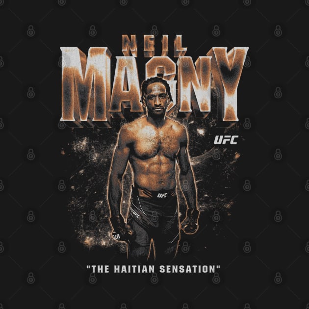 Neil Magny Retro Bitmap by artbygonzalez