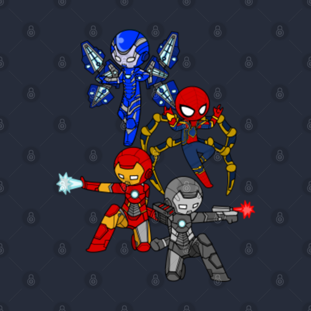 Iron Family Iron Man TShirt TeePublic