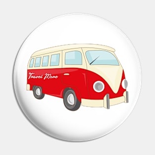 Wanderlust Wheels: Caravan Adventure Pin