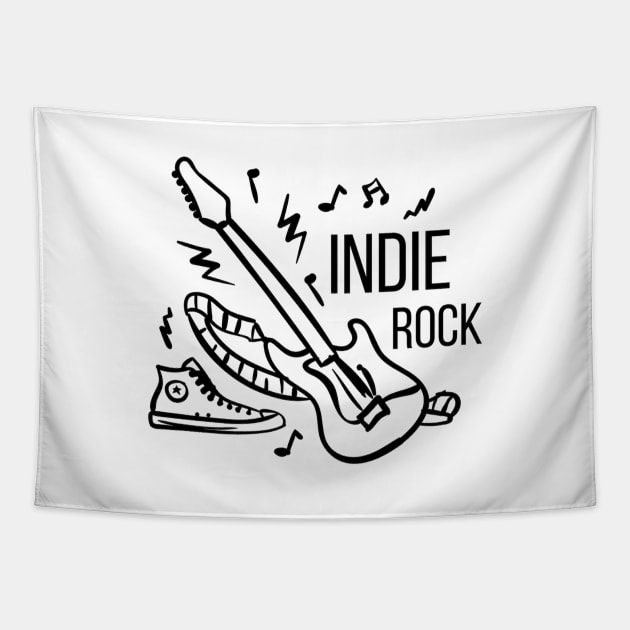 INDIE ROCK Tapestry by MajorCompany