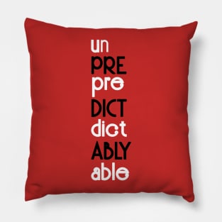 Predictably Unpredictable Pillow