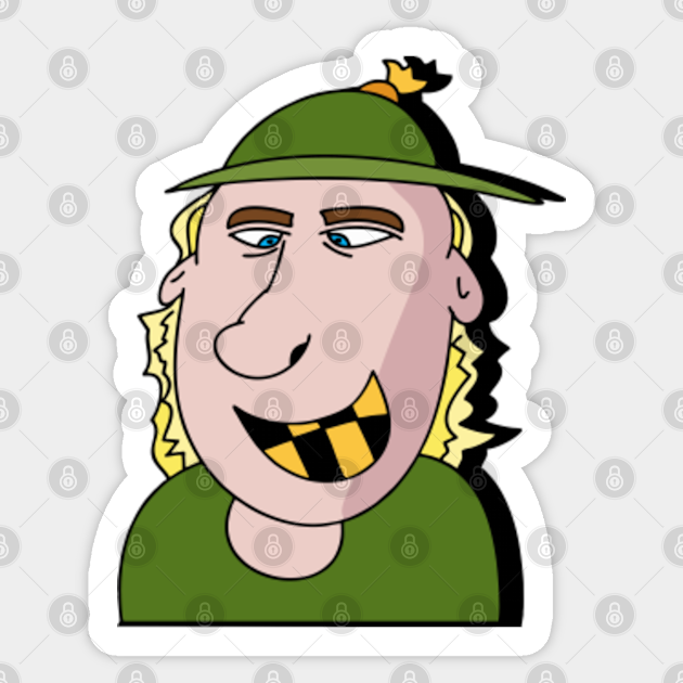 Village Idiot - Village Farmer - Redneck and Hillbilly - Cartoon Comic Doodle - Cartoons - Sticker | TeePublic Village Idiot - Village Farmer - Redneck and Hillbilly - Cartoon Comic Doodle - Cartoons - Sticker | TeePublic