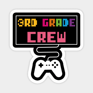 3rd Grade Crew Teacher gift Magnet