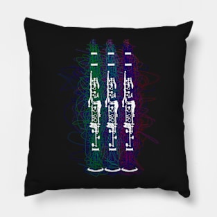 Scribble Clarinets Pillow