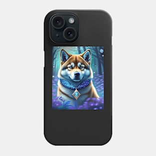 Shiba In A Forest Phone Case