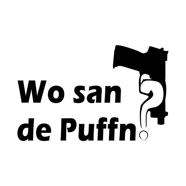 Wo san de Puffn? Black by ScaarAT