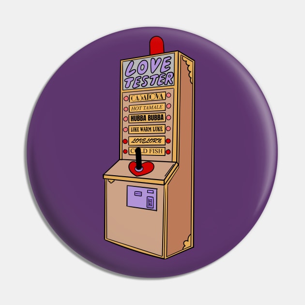 Moe's Love Tester Pin by Meta Cortex