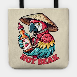 Parrot hot sauce Tote