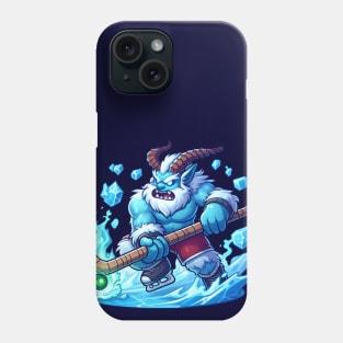 Icicle Strikes with Yeti Might Phone Case