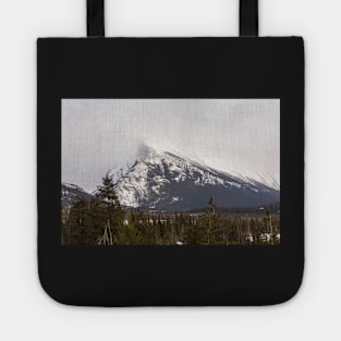 The Rocky mountains in winter Tote