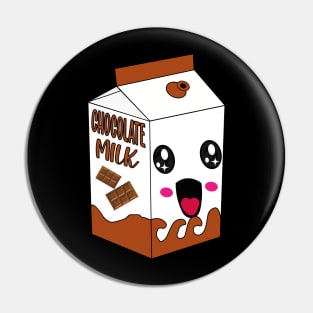 kawaii chocolate milk Pin