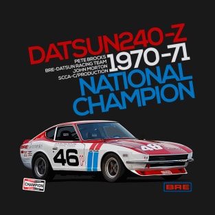 BRE-DATSUN 240z NATIONAL CHAMPION T-Shirt