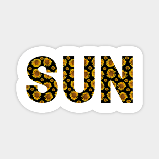 Sunflower Lovers Who Love the Sun Magnet