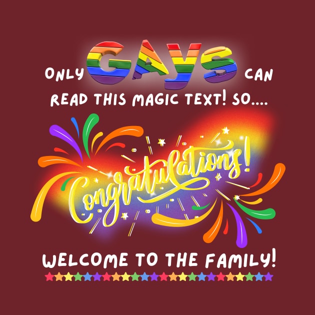 If You Can Read This, You're Gay - Funny by Prideopenspaces