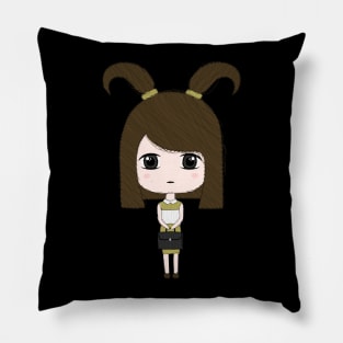 Capricorn Girl Pillow