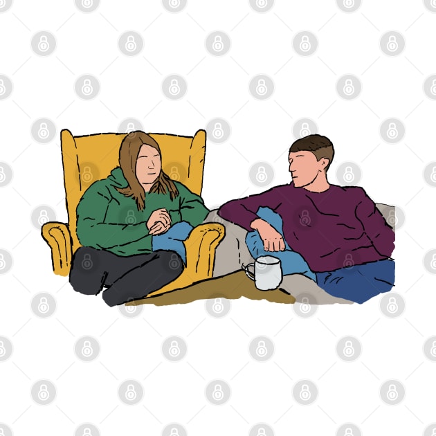 Gogglebox Sophie and Pete by CaptainHuck41