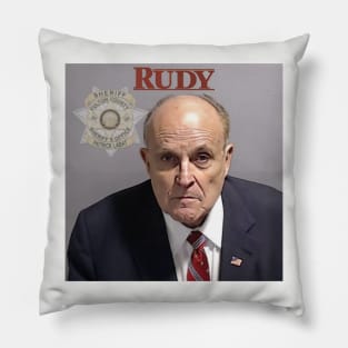 Rudy Giuliani Mugshot Pillow