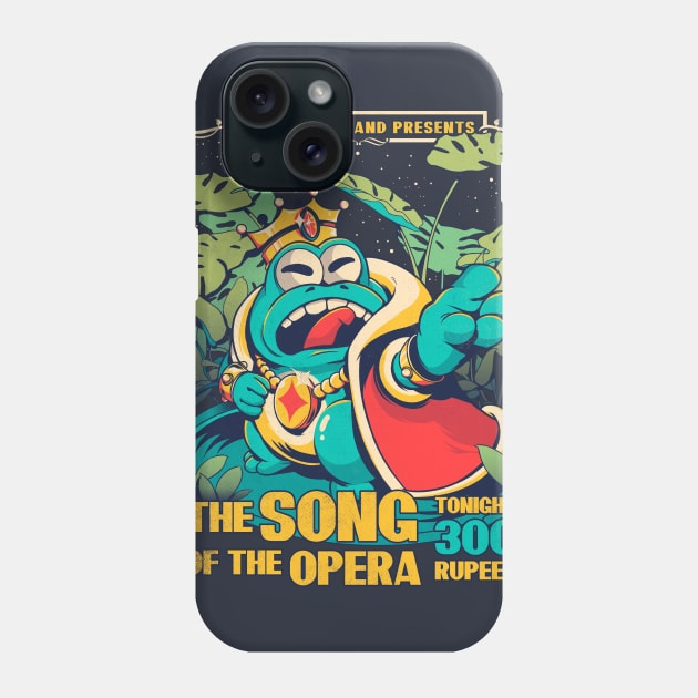 King of the opera Phone Case by Ilustrata