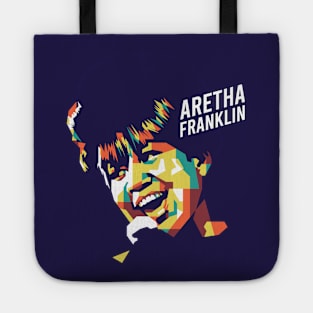 Aretha Franklin on WPAP Art Tote