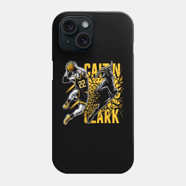 Caitlin Clark 22 Phone Case by unn4med