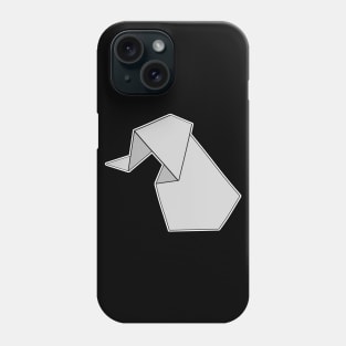 Elephant Origami Sticker Style Design Phone Case