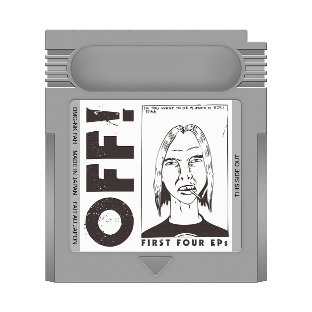 First Four EPs Game Cartridge by PopCarts