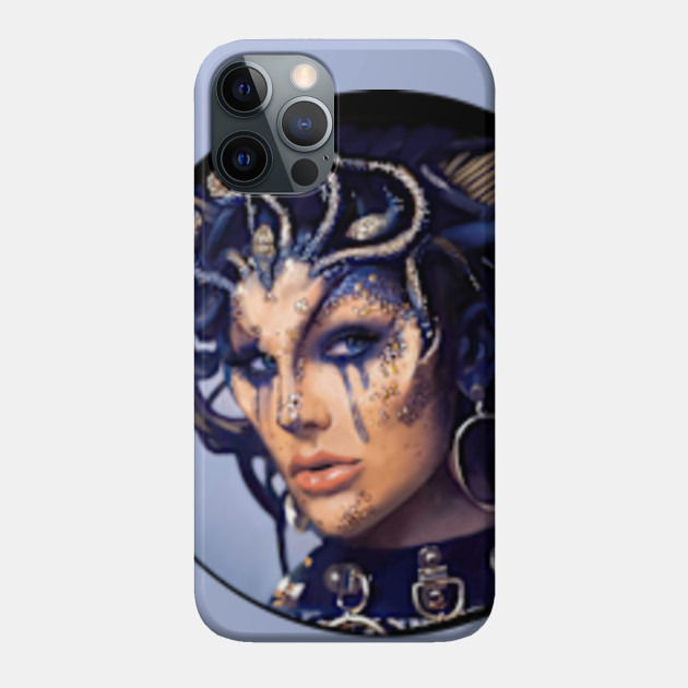 Medusa Makeup Medusa Phone Case Teepublic