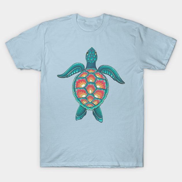 Mandala Turtle - Animals - T-Shirt | TeePublic