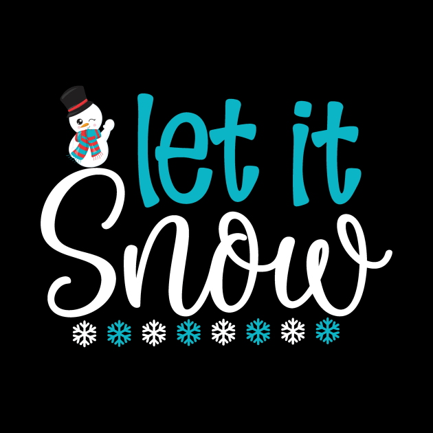 Let It Snow by My Tribe Apparel