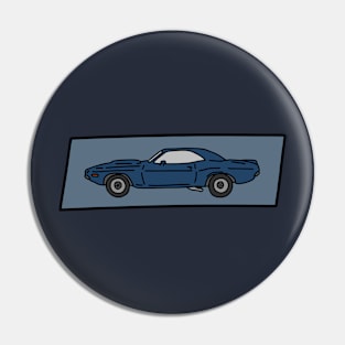 classic vintage muscle car Pin