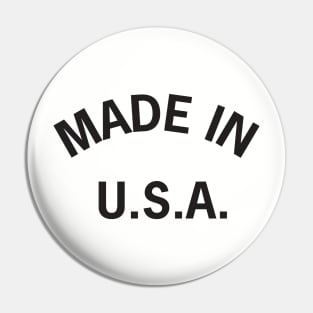 Made in USA Pin