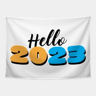 Hello 2023 Tapestry