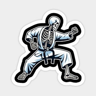 karatedo skeleton Magnet
