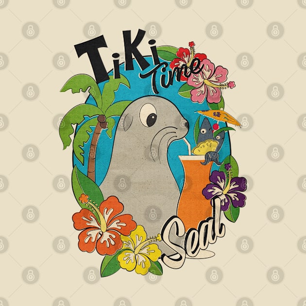 Tiki Time Seal by ArtsofAll