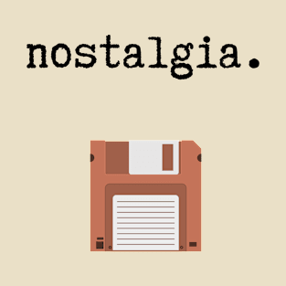 Nostalgia - Floppy Disc T-Shirt