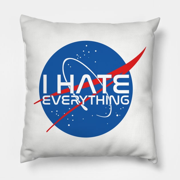 I hate everything Pillow by Melonseta