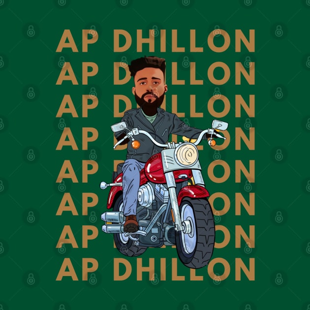 AP Dhillon Punjabi Singer | The Biker | AP Dhillon Products by A Jersey Store