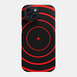 focus to the target Phone Case
