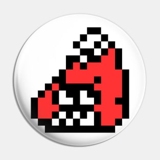 White 8-Bit FishFry Pin