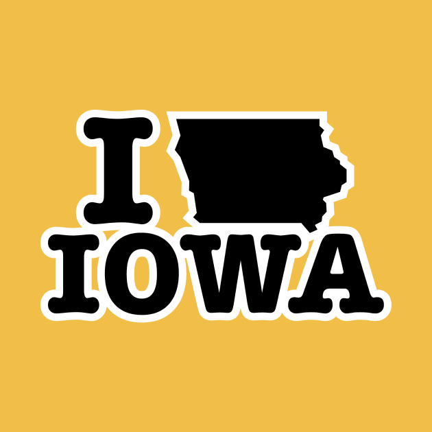 I Love Iowa by HolidayShirts