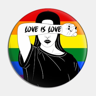 Love is love, lgbt community, human. Pin