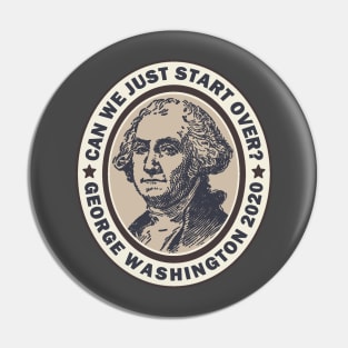 George Washington 2020 Pin