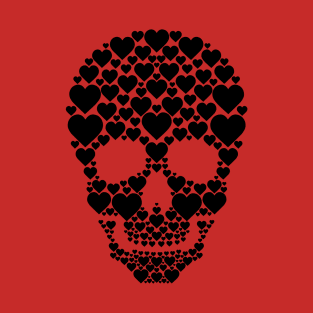 Hearty Skull (Black) T-Shirt